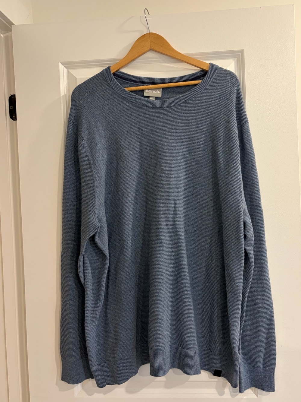 Bench Men's Slate Blue Crewneck Sweater